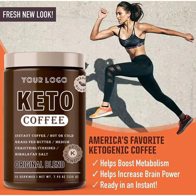 Keto Coffee Powder - Manufacturer OEM Metabolism Brain Energy Weight Loss