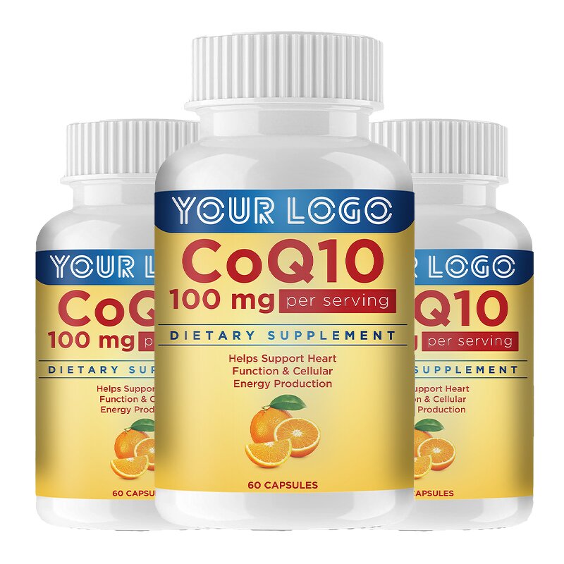 CoQ10 Capsules - Manufacturer Herbal 200mg Ubiquinol Vegan Heart Energy