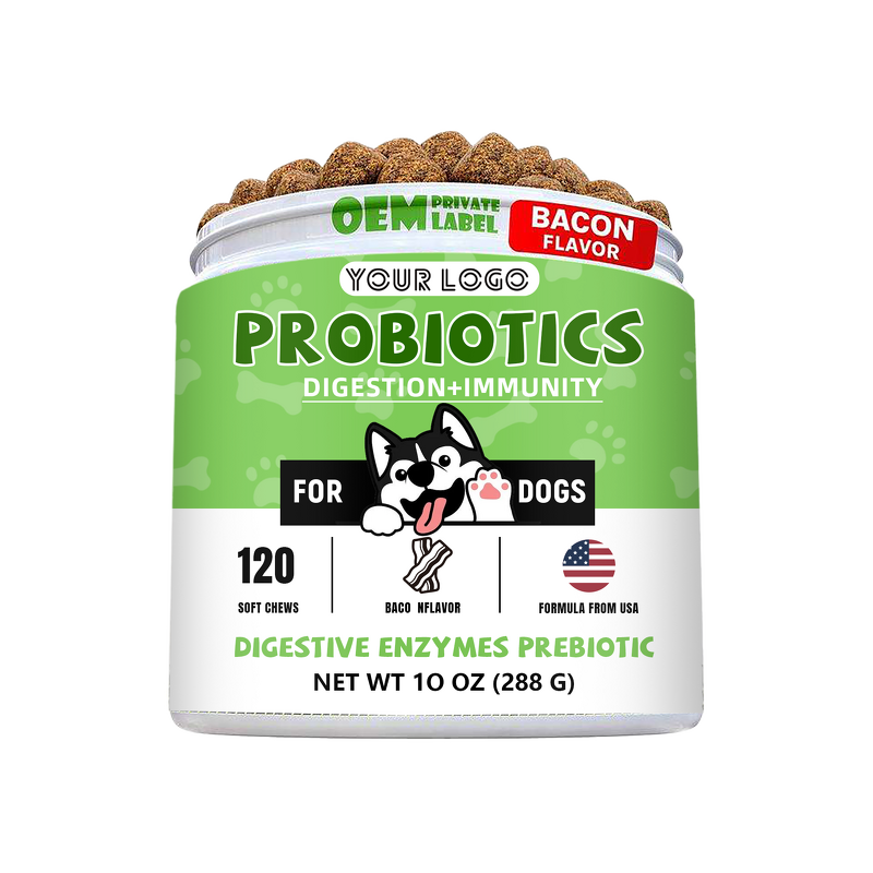 Dog Probiotic Tablets - Manufacturer Hot Selling Digestion Immunity Skin Hair Health