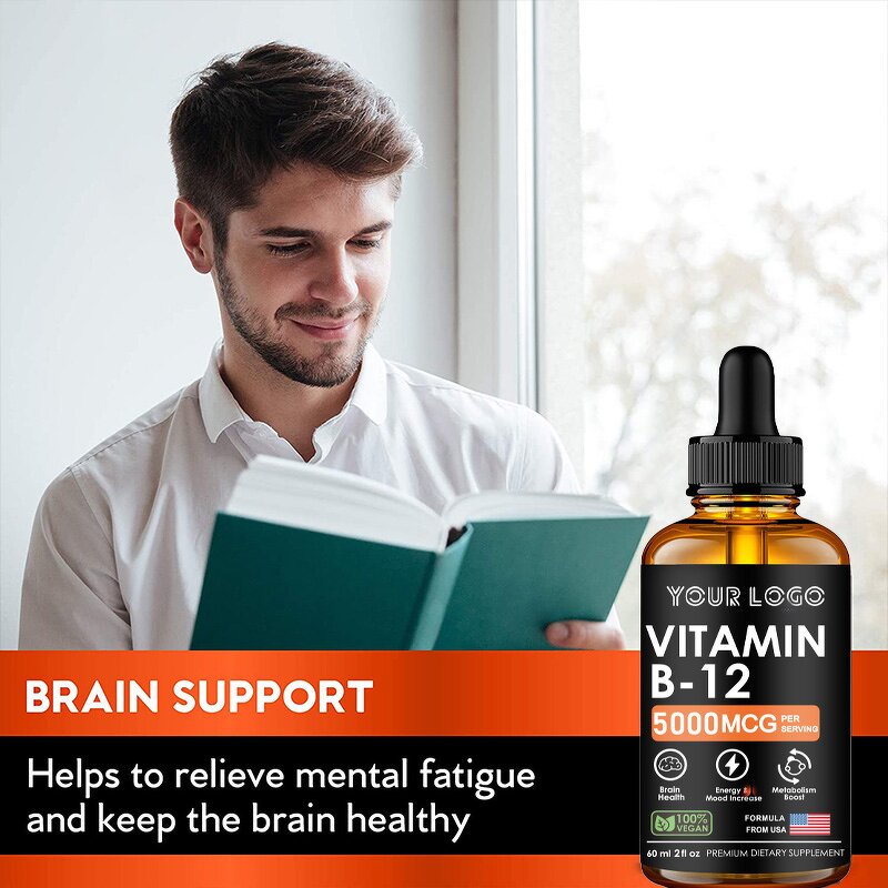 Vitamin B12 Drops - Manufacturer Methylcobalamin Cellular Energy Nervous System