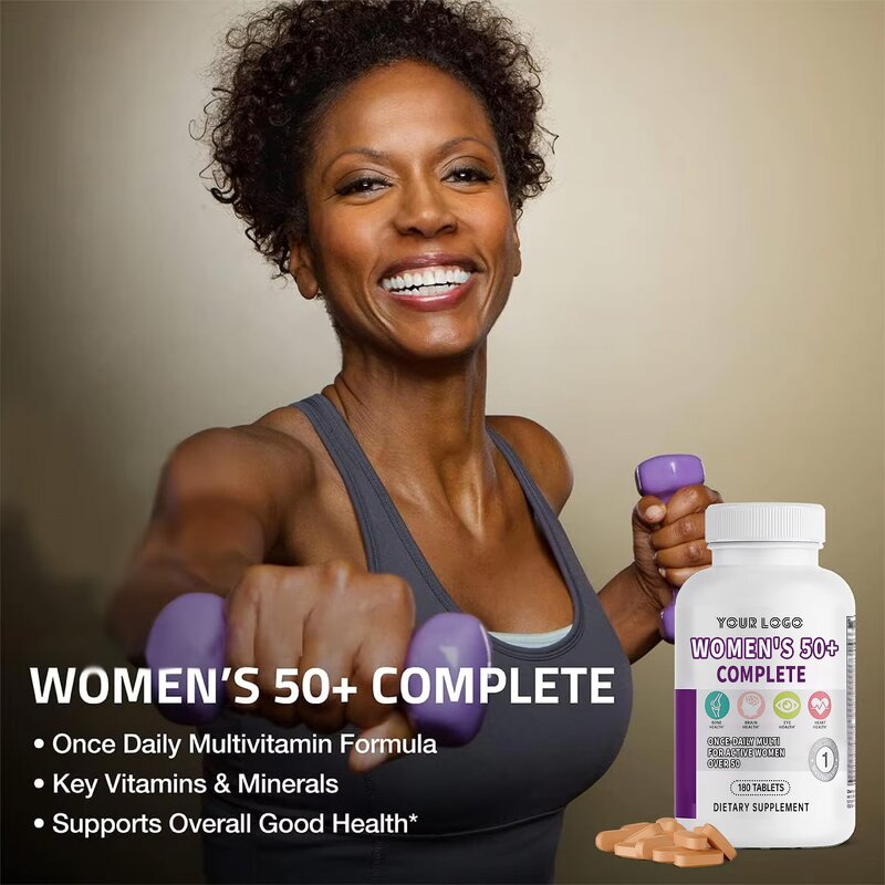 Women's Multivitamin - Manufacturer Private Label 50+ Once-Daily Active Adult