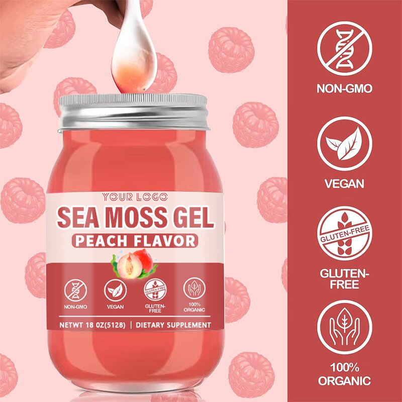 Sea Moss Gel - Manufacturer Vegan Organic Irish Digestion Hair Joint Energy