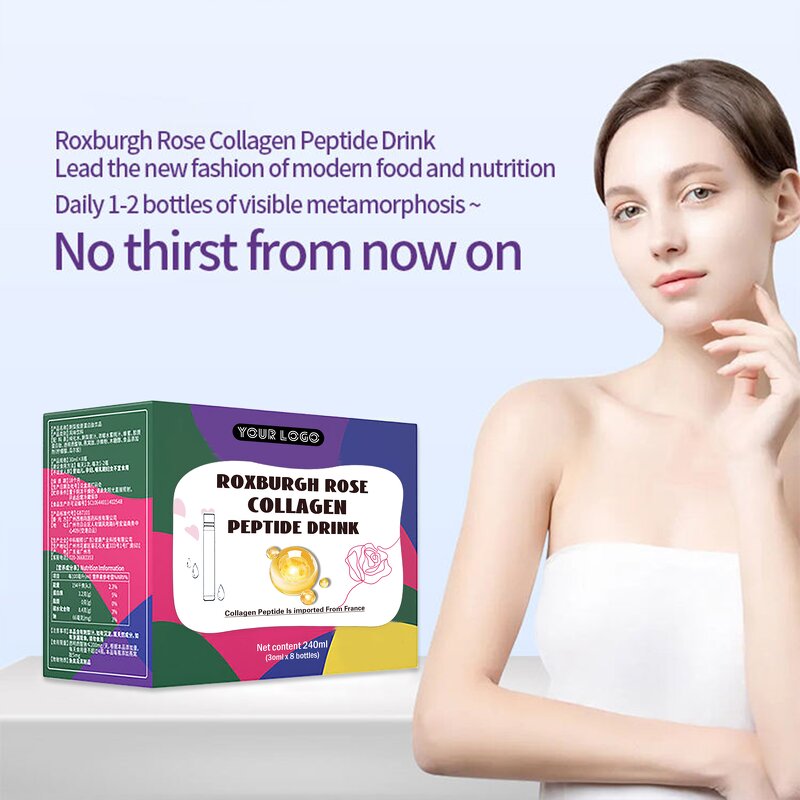 Collagen Liquid - Manufacturer Anti-Aging Vitamin C Skin Hair Nail Health Women