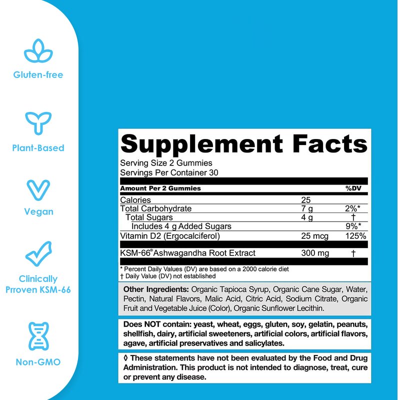 Ashwagandha Gummies - Manufacturer OEM Private Label Vegan Organic Sleep Vitamin