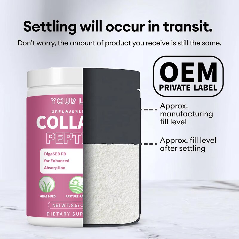 Keto Collagen Powder - Manufacturer Private Label MCT Oil Low Carb Hydrolyzed