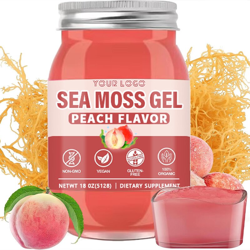 Sea Moss Gel - Manufacturer Direct Immunity Detox Thyroid Skin Energy Digestion