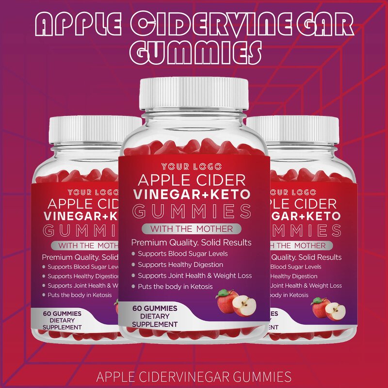 Keto ACV Gummies - Manufacturer Private Label Vitamin Weight Loss Immune Detox