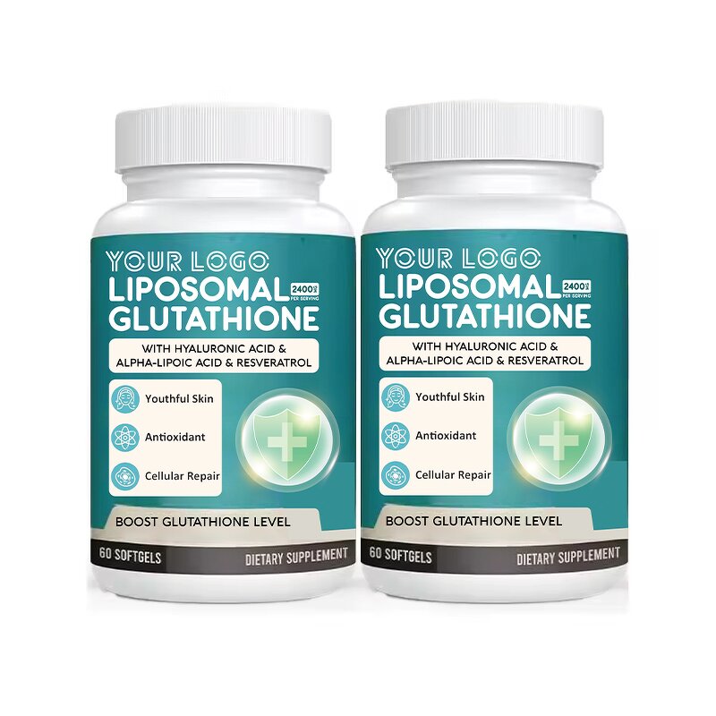 Glutathione Softgels - Manufacturer 2400mg Hyaluronic Acid Resveratrol Liver Detox