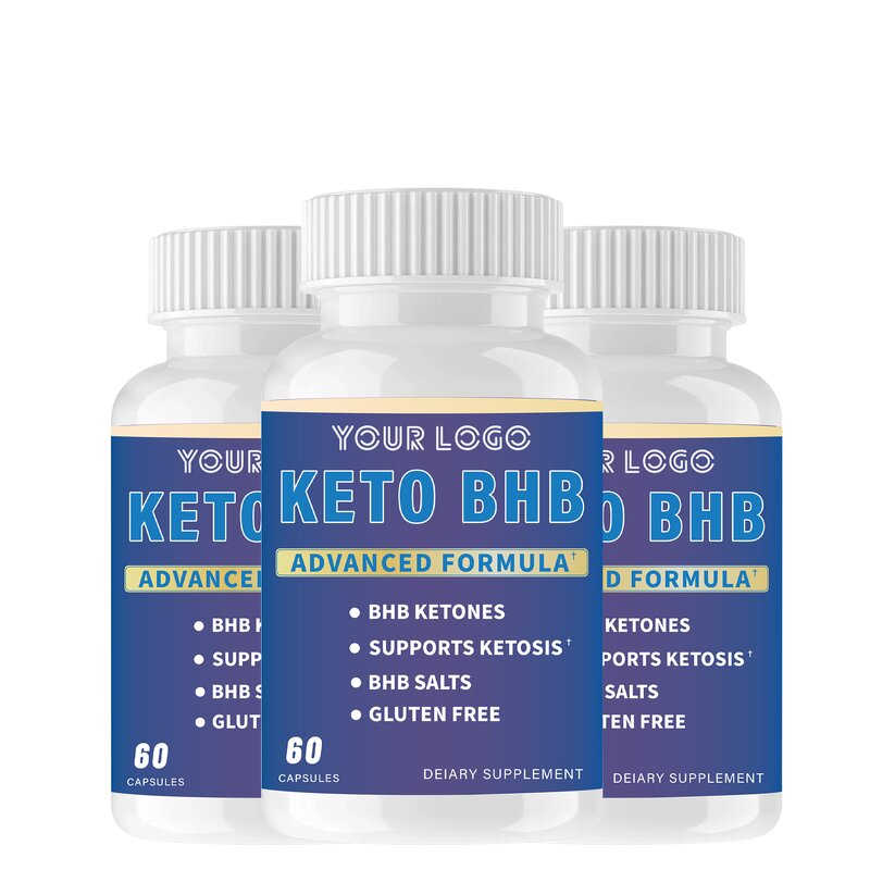Keto Capsules - Manufacturer OEM BHB Fat Burn Weight Loss Slimming Supplement