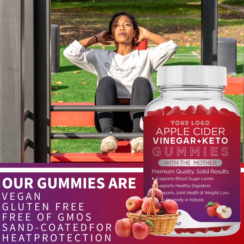 Keto ACV Gummies - Manufacturer Private Label Vitamin Weight Loss Immune Detox