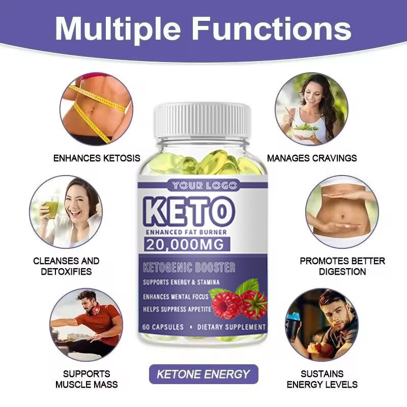 Keto Softgels - Manufacturer Weight Loss Fat Burn Appetite Control Digestion