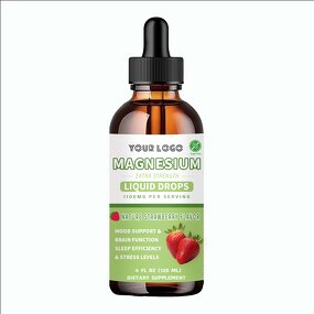 Magnesium Drops - Manufacturer Dietary Supplement Vegan Bone Mineral Liquid