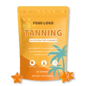 Beta-carotene Gummies - Manufacturer OEM/ODM Private Label Natural Tanned Skin