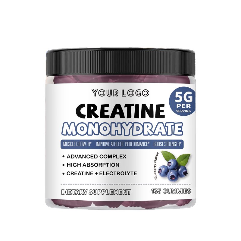 Creatine Gummies - Manufacturer OEM/ODM Pre Workout Muscle Growth Energy Gummy