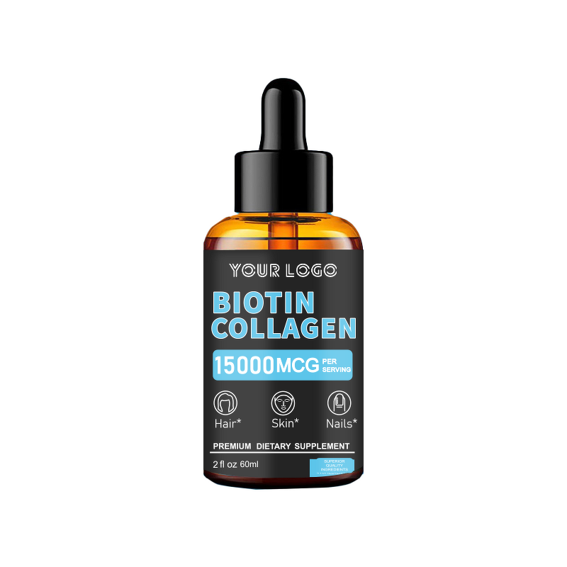 Biotin Collagen Drops - Manufacturer Liquid Hair Growth B7 Anti-Aging Skin Nails