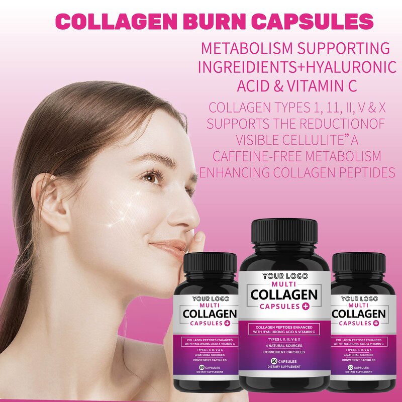 Collagen Capsules - Manufacturer 1000mg Hydrolyzed Type1&3 Skin Hair Joint
