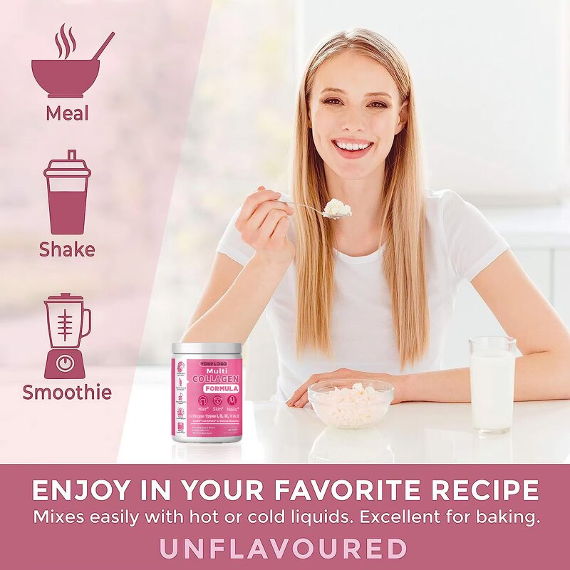 Collagen Peptides - Manufacturer Custom 5Types DigeSEB BioPerine Max Absorption