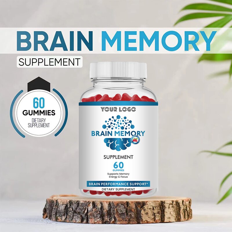 Brain Memory Gummies - Manufacturer Nootropic Focus Mental Performance Energy