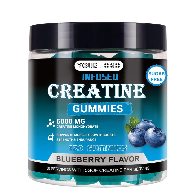 Creatine Gummies - Manufacturer Private Label Muscle Growth Endurance Sport