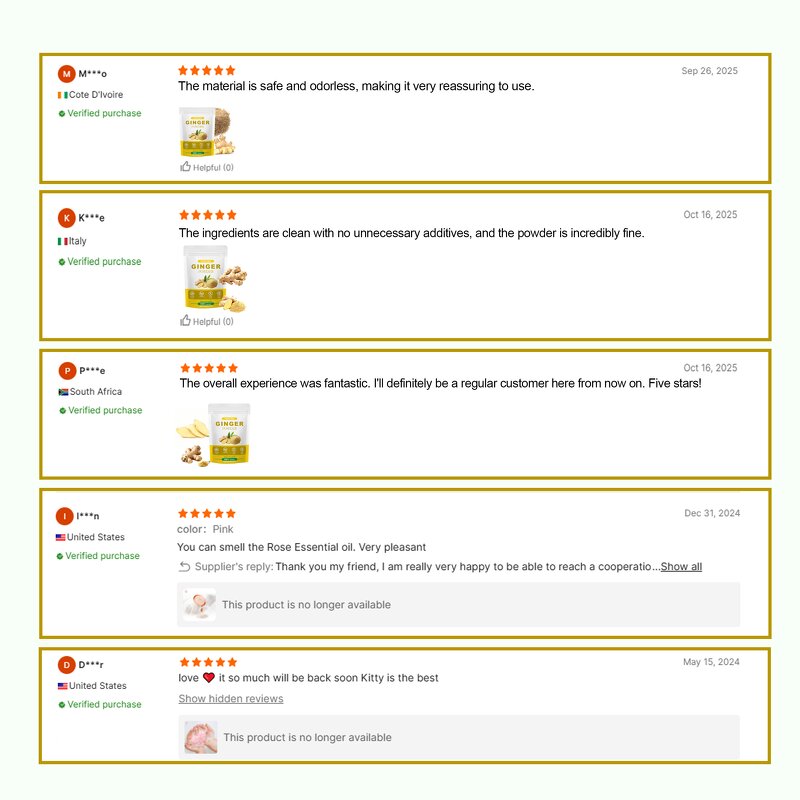 Ginger Root Powder Manufacturer - Premium Organic with Aloe Vera Extract