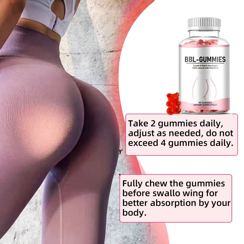 BBL Gummies Manufacturer - Low Price for Breasts Hips & Buttocks