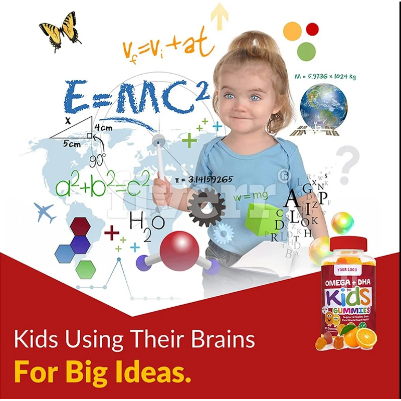Kids Multivitamin Gummies Manufacturer - Private Label with DHA Omega 3 6 9