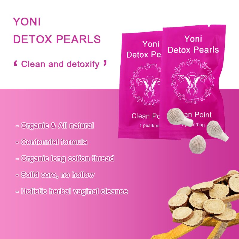 Yoni Pearls Manufacturer - Private Label Clean Point Herbal Tampon Detox
