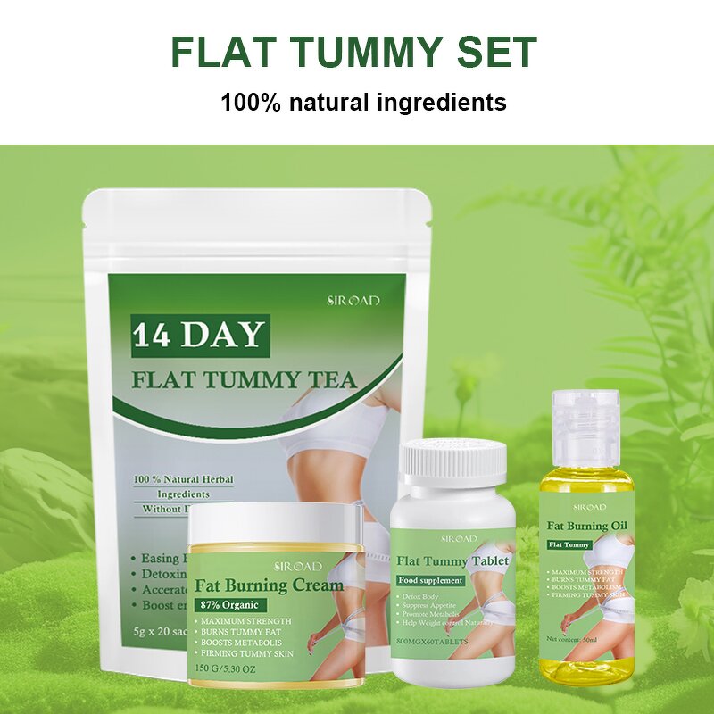 Slimming Cream Manufacturer - 14 Days Fat Burner with Ginger for Flat Belly