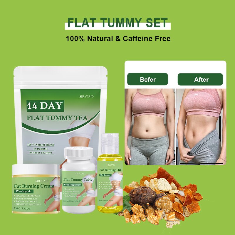 Slimming Cream Manufacturer - 14 Days Fat Burner with Ginger for Flat Belly
