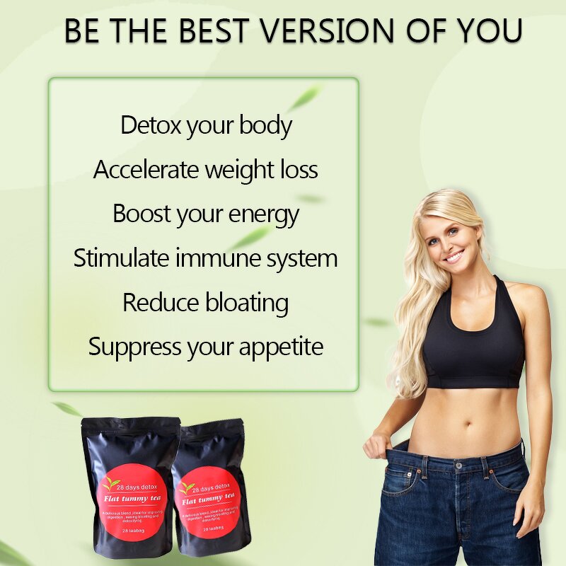 Female Slimming Tea Manufacturer - Factory Wholesale Organic 28 Day Detox