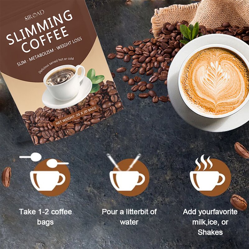 Instant Coffee Manufacturer - OEM Available Hot Sale Neutral Tasting Slimming