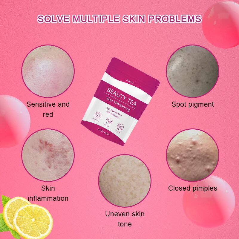 Skin Whitening Tea Manufacturer - Natural Herbal Spot Fading Anti Aging