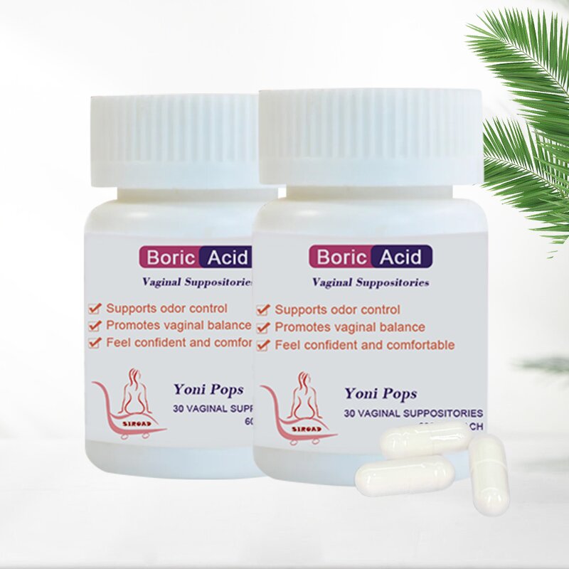 Boric Acid Capsules Manufacturer - Hot Sale Yoni Pops Natural Detox Suppositories