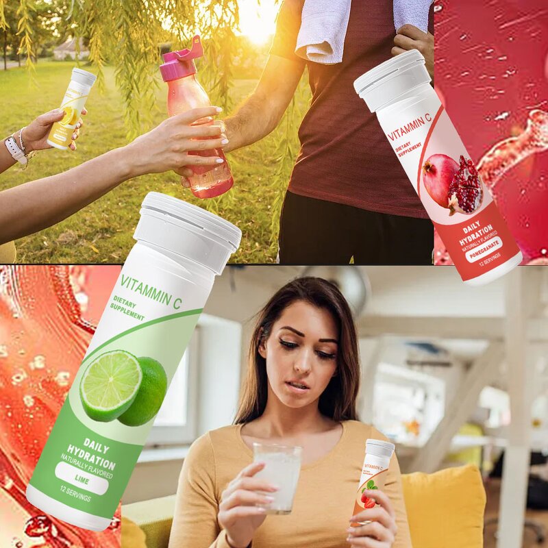 Effervescent Tablets Manufacturer - Various Flavored with Vitamin C Zinc for Immune