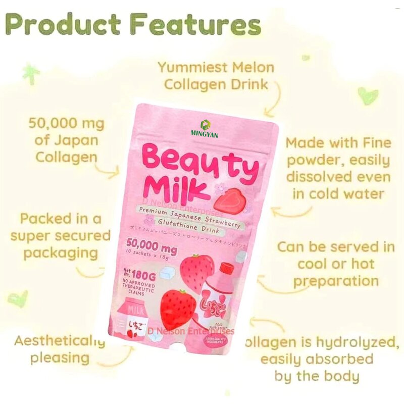 Collagen Drink Powder - Manufacturer Premium Hydrolyzed UV Protection Adult Pregnant