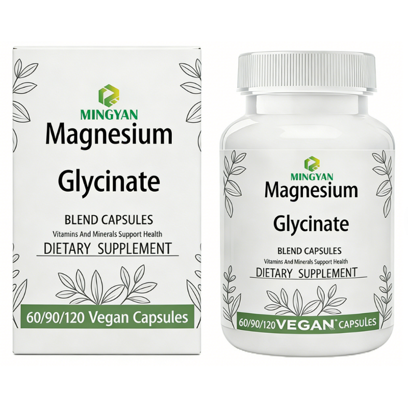 Magnesium Glycinate Caps - Manufacturer OEM/ODM 99% Adult Muscle Heart Support