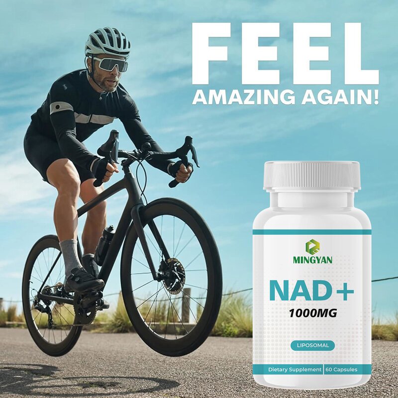 Liposomal NAD+ Capsules - Manufacturer OEM/ODM 1000mg 60Ct Anti-Aging Senior