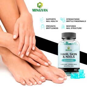 Biotin Keratin Gummies - Manufacturer OEM ODM Natural Hair Skin Nails Growth