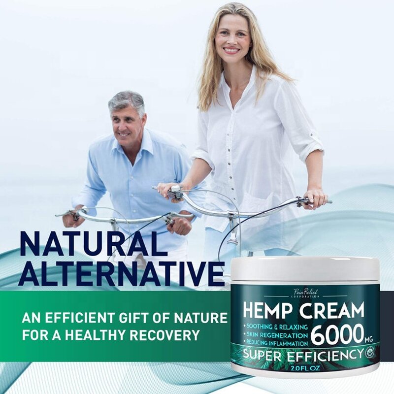 Hemp Cream - Manufacturer Turmeric MSM 1000MG Anti-Inflammatory Joint Muscle
