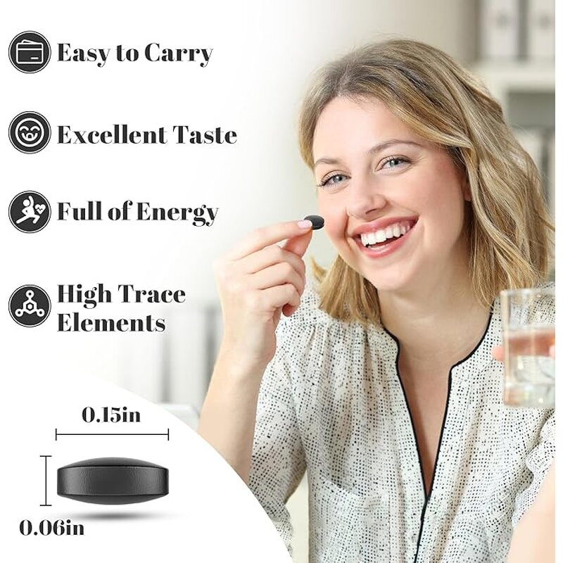 Shilajit Tablets - Manufacturer Premium Himalayan 85+Trace Fulvic Energy