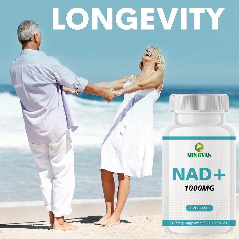 Liposomal NAD+ Capsules - Manufacturer OEM/ODM 1000mg 60Ct Anti-Aging Senior