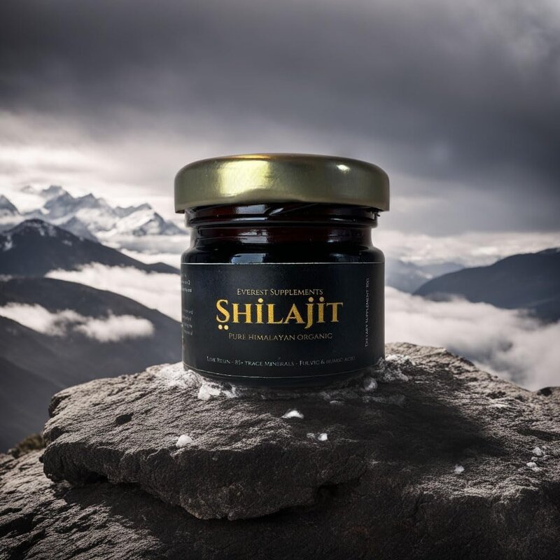 Shilajit Resin - Manufacturer Custom Everest Organic Wild-Harvested 85+Trace