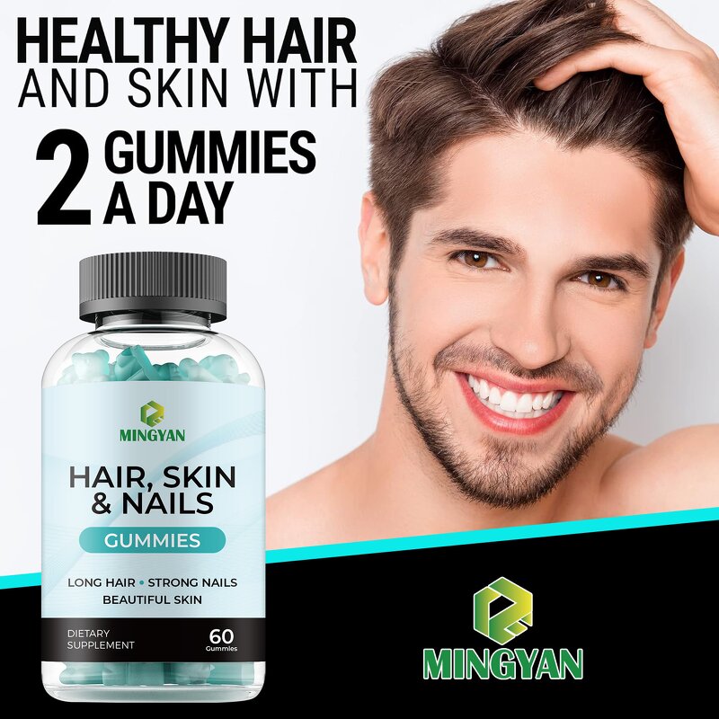 Biotin Keratin Gummies - Manufacturer OEM ODM Natural Hair Skin Nails Growth