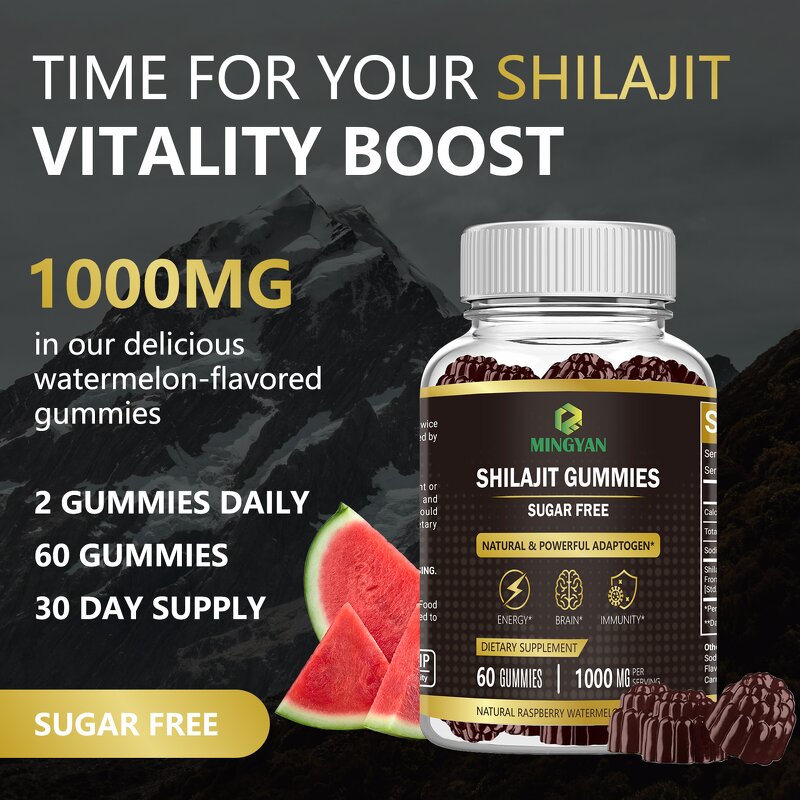 Shilajit Gummies - Manufacturer OEM Factory Himalayan 85+Trace Non-Pregnant