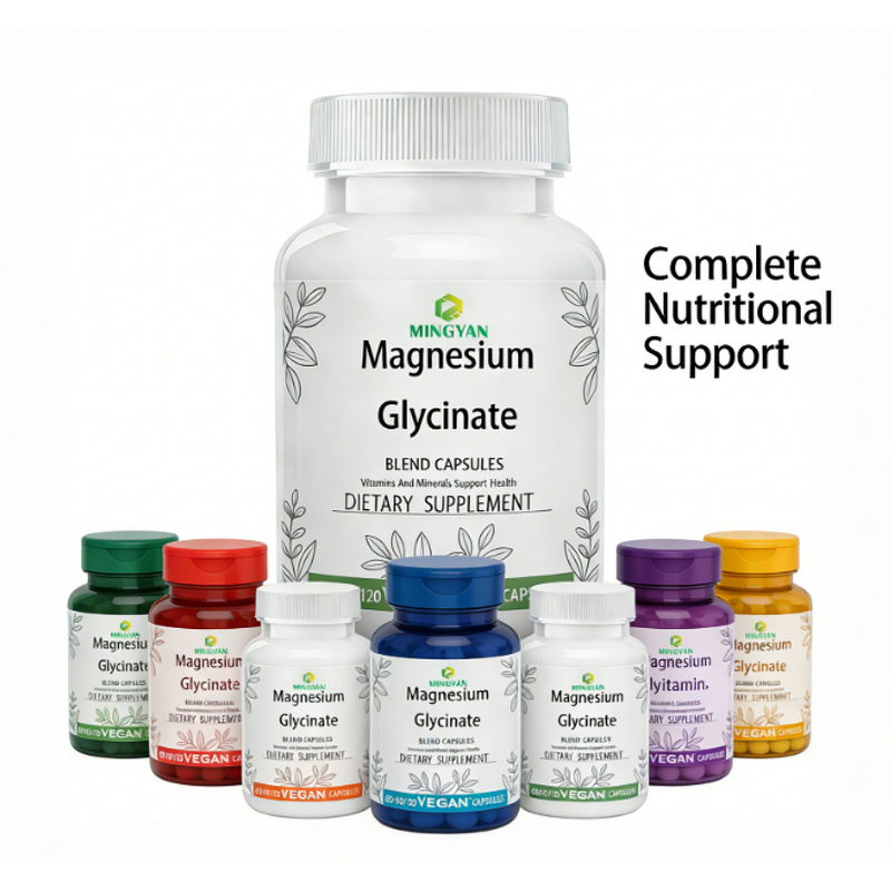 Magnesium Glycinate Caps - Manufacturer OEM/ODM 99% Adult Muscle Heart Support