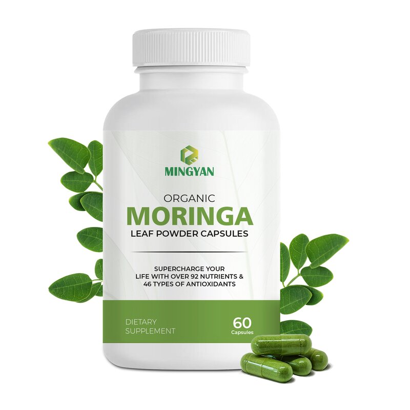 Moringa Capsules - Manufacturer GMP Wholesale Leaf Powder Adult Immune Support