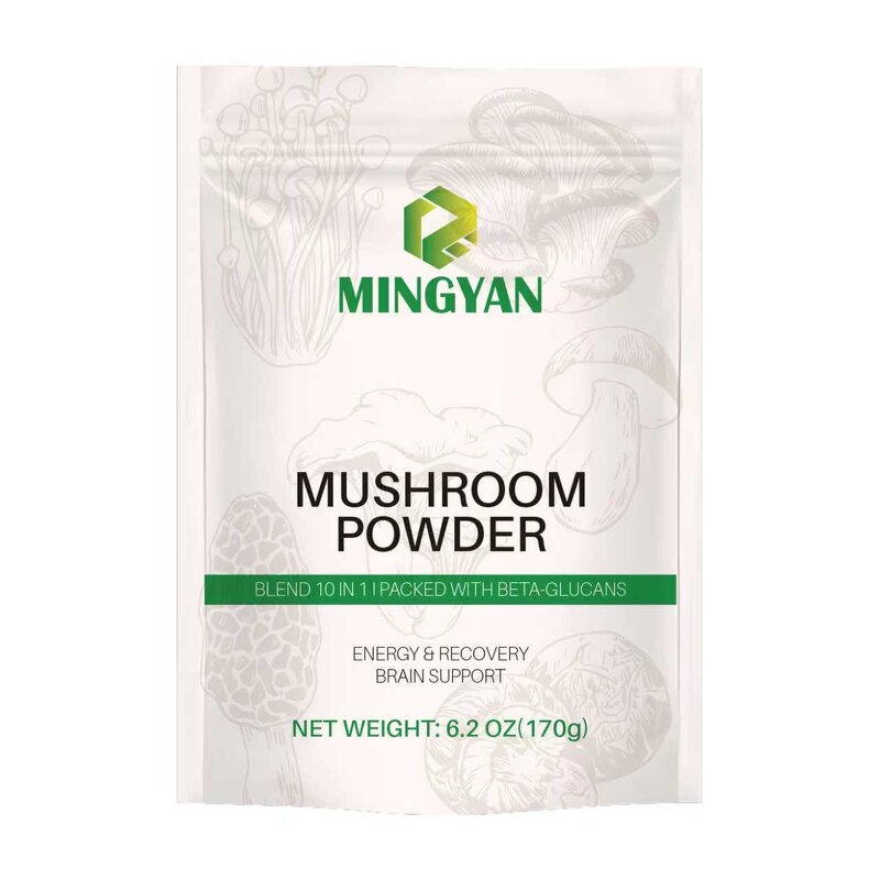 Mushroom Extract Powder - Manufacturer Private Label 10 in 1 Lions Mane Reishi