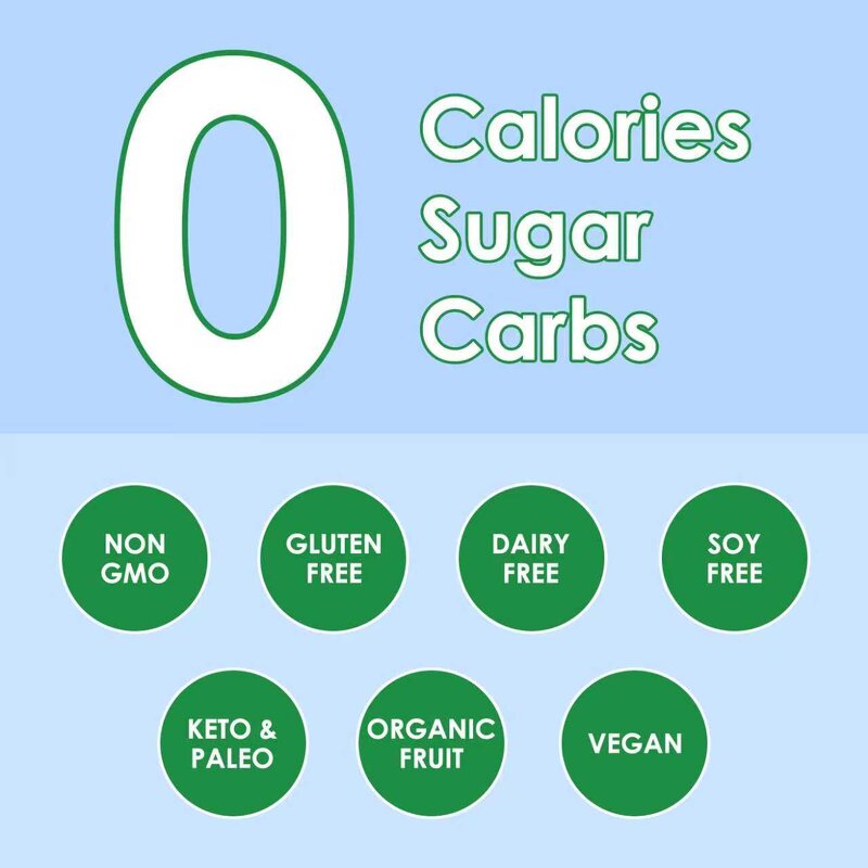 Electrolyte Packets - Manufacturer Variety Pack Zero Calorie Organic Keto Vegan