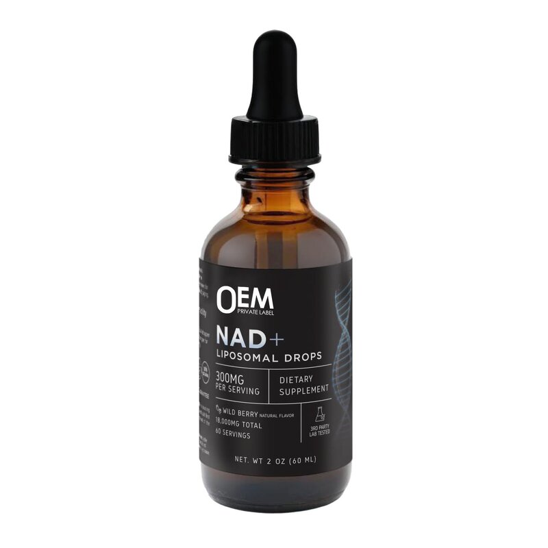 NAD+ Liposomal Drops - Manufacturer OEM/ODM 300mg Cellular Energy Anti-Aging