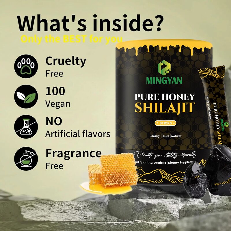 Shilajit Honey Sticks - Manufacturer OEM/ODM Himalayan Resin Sachet Private Label